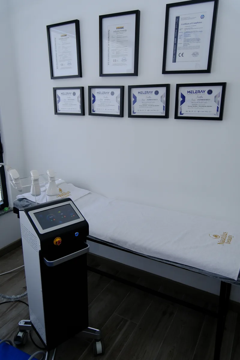 Nautilus Beauty vücut bakım odası