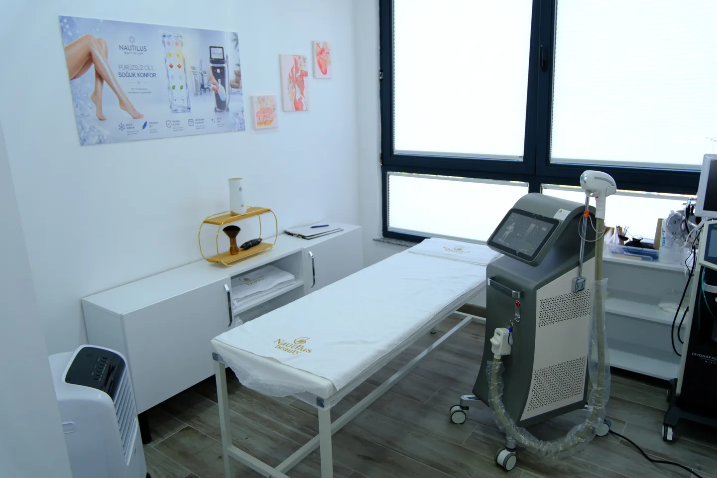 Nautilus Beauty lazer epilasyon odası