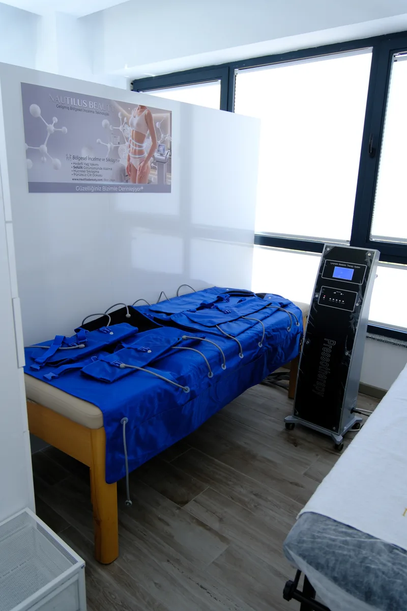 Nautilus Beauty vücut bakım odası ve lenf drenaj ekipmanı